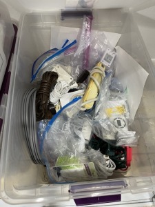 LOT ASSORTED EXTENSION CORDS & TIMERS