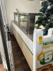 STAINLESS STEEL TABLE WITH HOTWELL, SNEEZE COUNTER FRONT & 2nd WELL - 9'W x 35''D (LOCATED IN CLEWISTON, FL) - 2
