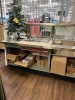 STAINLESS STEEL TABLE WITH HOTWELL, SNEEZE COUNTER FRONT & 2nd WELL - 9'W x 35''D (LOCATED IN CLEWISTON, FL) - 4