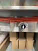 STAINLESS STEEL TABLE WITH HOTWELL, SNEEZE COUNTER FRONT & 2nd WELL - 9'W x 35''D (LOCATED IN CLEWISTON, FL) - 6