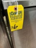 STAINLESS STEEL REFRIGERATED CABINET (NON-WORKING) - 4'W x 29''D (LOCATED IN CLEWISTON, FL) - 4