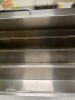 REFRIGERATED SANDWICH UNIT WITH GLASS & STAINLESS STEEL COVER, SNEEZE GUARD & ATTACHED CUTTING BOARD - 5'W (LOCATED IN CLEWISTON, FL) - 2