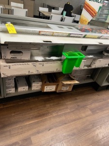 REFRIGERATED SANDWICH UNIT WITH GLASS COVER - 5'W (LOCATED IN CLEWISTON, FL)