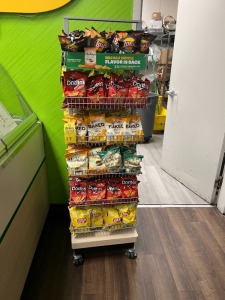 CHIP RACK ON WHEELS (LOCATED IN CLEWISTON, FL)