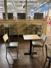 WHITE / BROWN CHAIRS (LOCATED IN CLEWISTON, FL) - 3