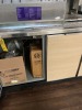 FOUNTAIN DRINK COUNTER / CABINET WITH TRASH & STORAGE - 7'W x 39''D (LOCATED IN CLEWISTON, FL) - 2