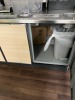 FOUNTAIN DRINK COUNTER / CABINET WITH TRASH & STORAGE - 7'W x 39''D (LOCATED IN CLEWISTON, FL) - 3