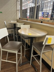 HIGH TOP TABLES (LOCATED IN CLEWISTON, FL)
