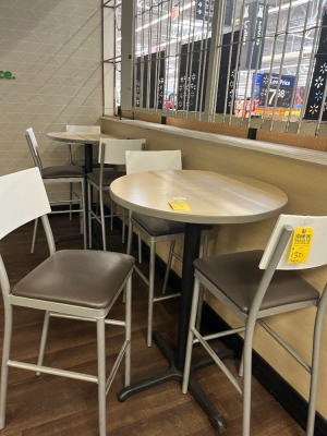 HIGH TOP TABLES (LOCATED IN CLEWISTON, FL)