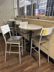 HIGH TOP CHAIRS (LOCATED IN CLEWISTON, FL)