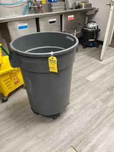 GARBAGE CAN ON WHEELS - 55 GALLON (LOCATED IN CLEWISTON, FL)