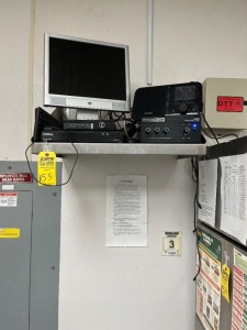 ASSORTED ELECTRONICS - ATLAS IED MIXER-AMPLIFIER / USA VISIONS HD DVR / HP MONITOR / DELL OPTIPLEX 5000 / GRACE DIGITAL INTERNET RADIO / LEPY DIGITAL AMP (LOCATED IN CLEWISTON, FL)