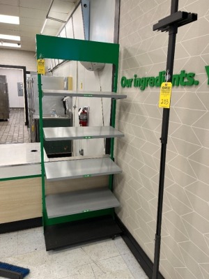 TO GO SHELVING (LOCATED IN OKEECHOBEE, FL - #34767)