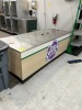 COUNTER WITH STAINLESS STEEL TOP - 7'W x 34''D (LOCATED IN OKEECHOBEE, FL - #34767)