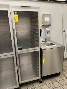 NUVU CLOSED BREAD COOLING RACK ON WHEELS (LOCATED IN OKEECHOBEE, FL - #34767)