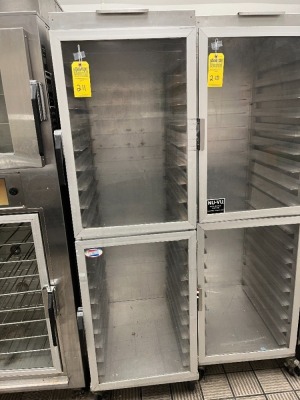 NUVU CLOSED BREAD COOLING RACK ON WHEELS (LOCATED IN OKEECHOBEE, FL - #34767)