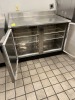 REFRIGERATED CABINET WITH STAINLESS STEEL TOP & FRONT - 4'W x 30''D (LOCATED IN OKEECHOBEE, FL - #34767) - 2