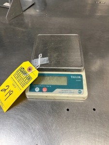 TAYLOR DIGITAL SCALE (LOCATED IN OKEECHOBEE, FL - #34767)