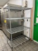 SHELVING UNIT WITH 4 SHELVES (SOME RUST) (LOCATED IN OKEECHOBEE, FL - #34767)