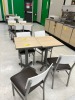 BROWN & WHITE CHAIRS (LOCATED IN OKEECHOBEE, FL - #34767) - 2