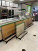 ROLLING DISPLAYS WITH 3 SHELVES (LOCATED IN OKEECHOBEE, FL - #34767)