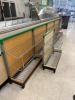 ROLLING DISPLAYS WITH 3 SHELVES (LOCATED IN OKEECHOBEE, FL - #34767) - 2