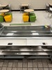 COLD SANDWICH UNIT WITH SNEEZE GUARD - 5'W x 34''D (LOCATED IN OKEECHOBEE, FL - #34767) - 7
