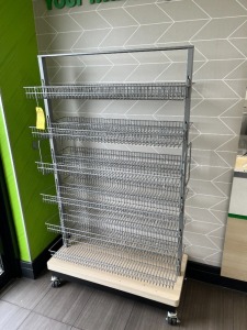 ROLLING CHIP RACK (LOCATED IN OKEECHOBEE, FL - #7007)