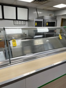 COLD SANDWICH UNIT WITH SNEEZE GUARD & STAINLESS STEEL COVER (LOCATED IN OKEECHOBEE, FL - #7007)