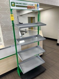 ROLLING PICKUP ORDER SHELVING UNIT (LOCATED IN OKEECHOBEE, FL - #7007)