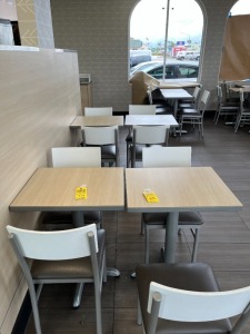 2-TOP TABLES (LOCATED IN OKEECHOBEE, FL - #7007)
