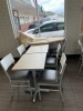 BROWN & WHITE CHAIRS (LOCATED IN OKEECHOBEE, FL - #7007) - 3
