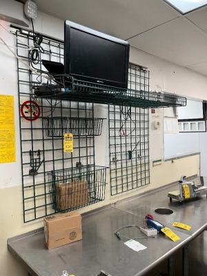 GREEN WALL RACKS (LOCATED IN OKEECHOBEE, FL - #7007)
