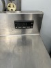 REFRIGERATED COUNTER WITH 2 DOORS & STAINLESS STEEL TOP (LOCATED IN OKEECHOBEE, FL - #7007) - 4