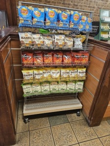 ROLLING RACK WITH 5 SHELVES (LOCATED IN CUTLER BAY, FL)