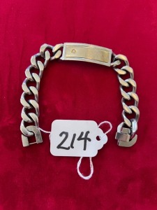 STAINLESS STEEL ID BRACELET - 75g