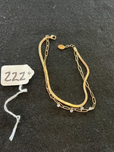 GOLD COLOR NECKLACE - 18''