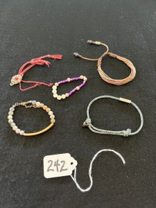 ASSORTED BRACELETS