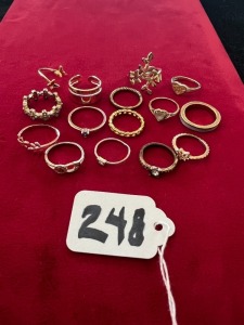 ASSORTED RINGS