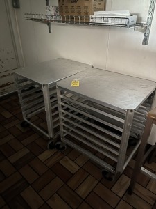 SHORT BREAD RACKS (LOCATED IN CAPE CORAL, FL - #24913)