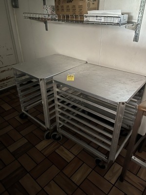 SHORT BREAD RACKS (LOCATED IN CAPE CORAL, FL - #24913)