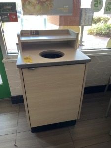 TRASH RECEPTACLE (LOCATED IN CAPE CORAL, FL - #24913)