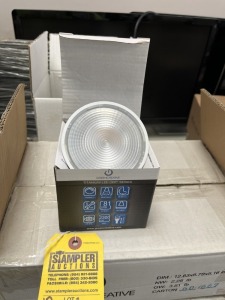 11- ASSORTED LIGHT BULBS / 1- SCONCE