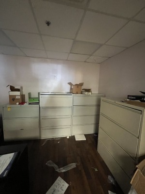 ASSORTED METAL LATERAL FILE CABINETS