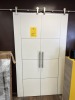 LOT UNTAGGED CONTENTS OF ROOM - DESK, CABINETS, BARN DOOR, ETC - 5