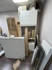 LOT UNTAGGED CONTENTS - REMAINDER OF ROOM - WINE, CABINETS, LIGHTING, CHAIR, ETC