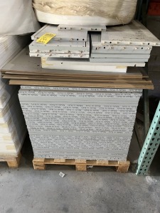 PALLET ASSORTED GRAY CABINET PARTS