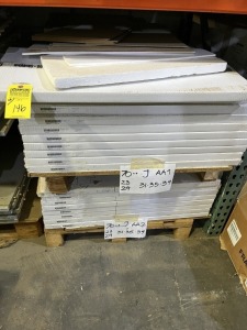 PALLETS BASE UNITS, DOORS WITH HANDLES, HIGH GLOSS PARTS, ETC