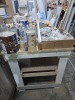 WORK TABLE / BENCH WITH CONTENTS - 2