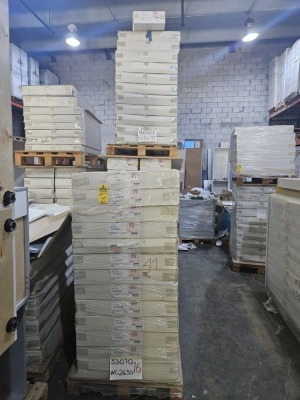 WALL CORNER 2 DOOR & 1 DOOR UNITS (NO DOORS) (11 PALLETS)